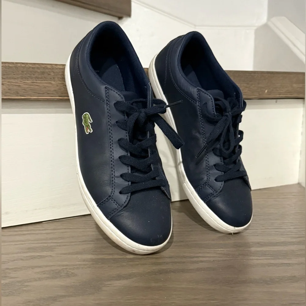 Lacoste Women’s Navy Blue Sneakers - Picture 4 of 6